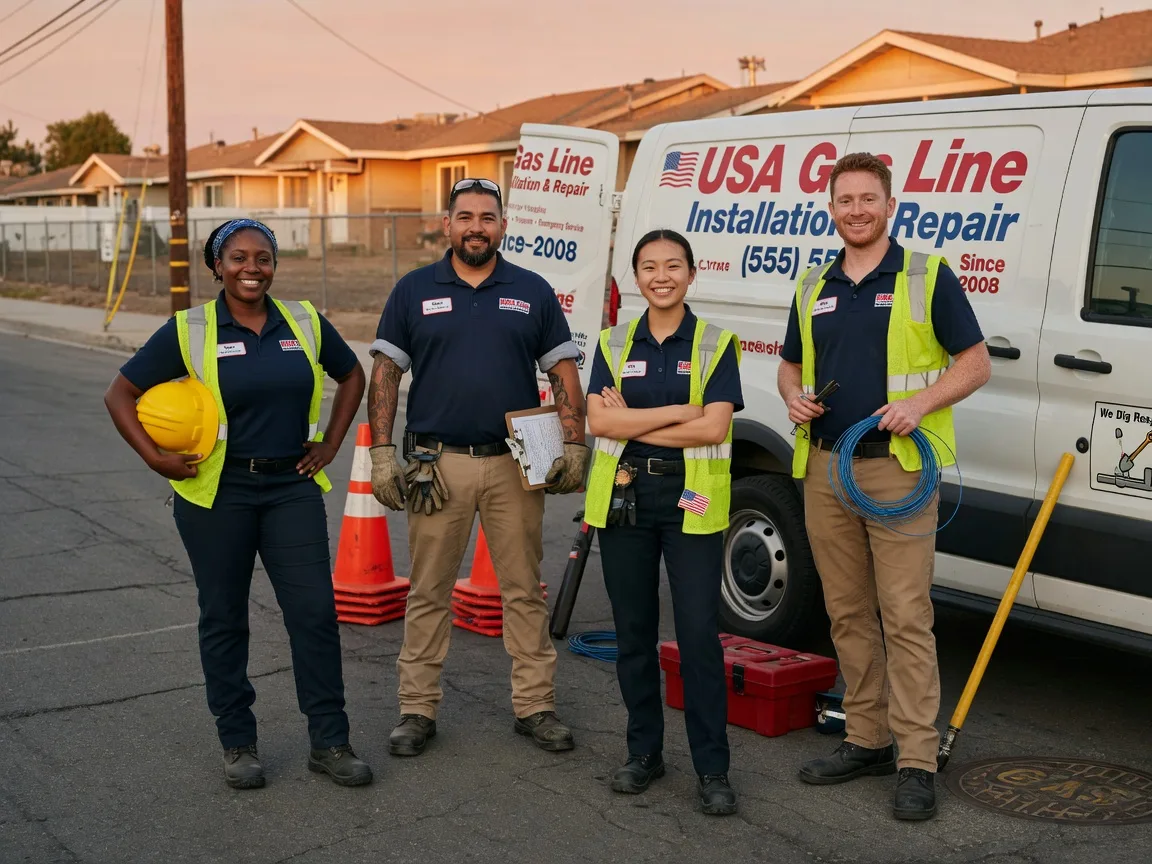 Gas Line Installation company in Drasco, AR